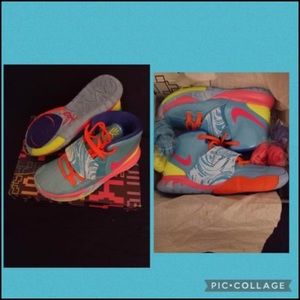 Nike Kyrie 6 Pool Baltic Blue kid's size 2 1/2